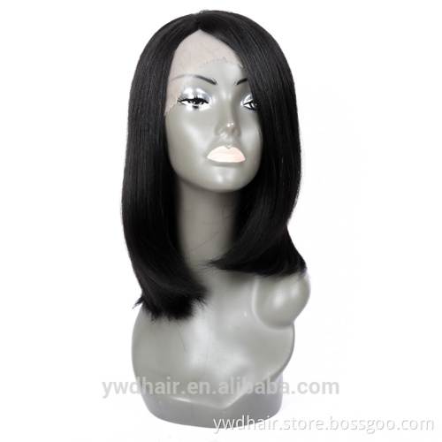 8-26inch human hair short bob lace front wig Virgin Brazilian Straight Glueless human hair full lace wig with baby hair